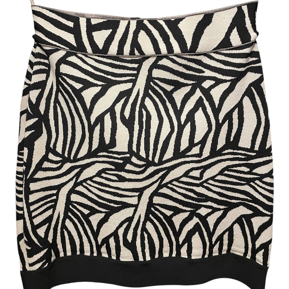 Herve Leger Galena Jacquard Mini Skirt
